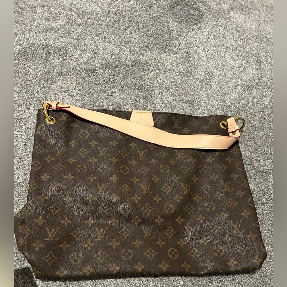 Two way bag! Leather will patina